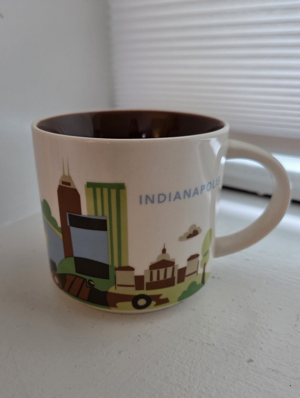 Starbucks INDIANAPOLIS "You Are Here" Mug NWOT